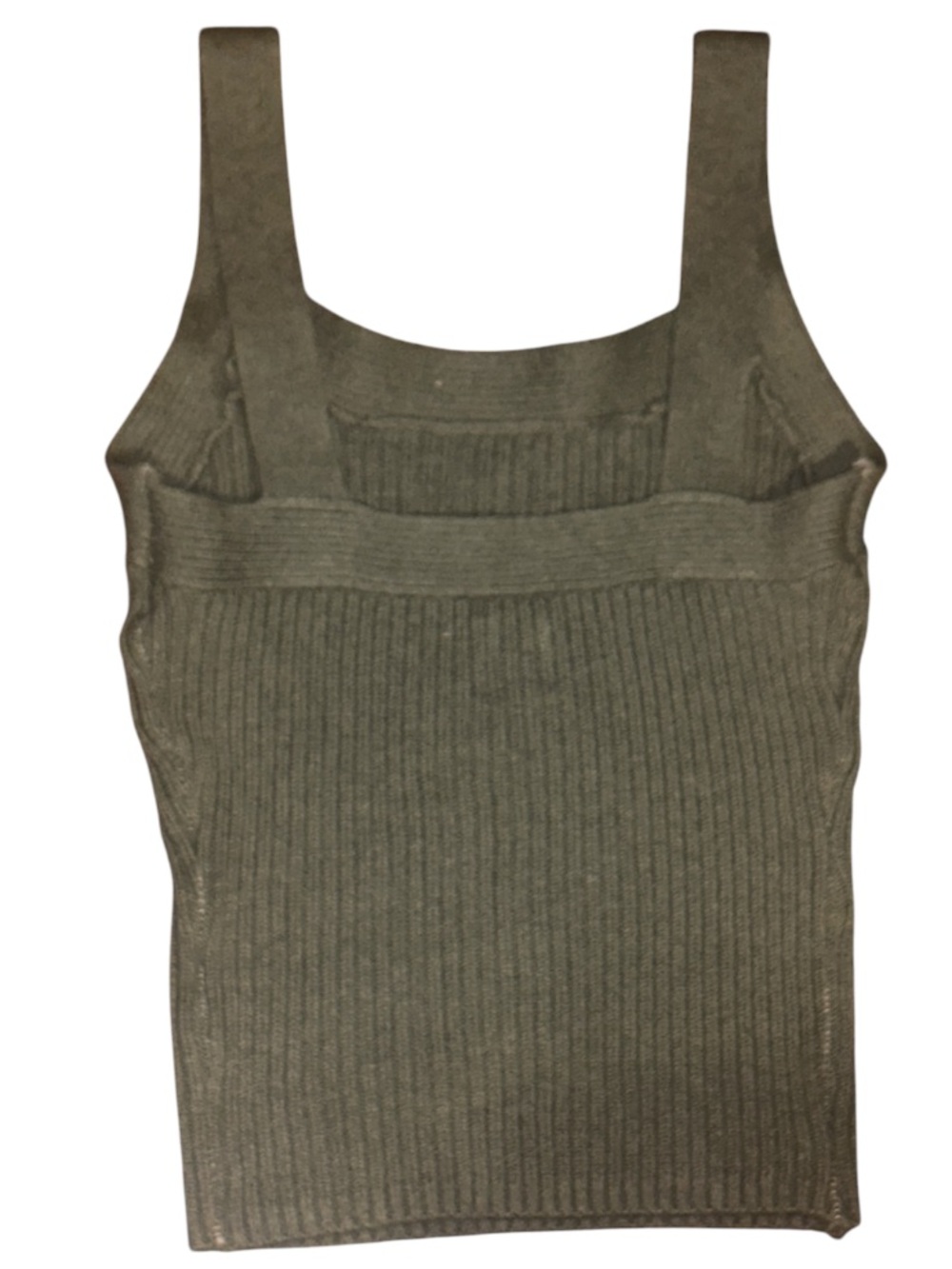 GAP Ribbed-Knit Olive Green Tank - Picture 2 of 4